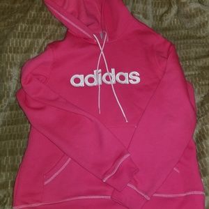 Adidas Pink Large Hoodie